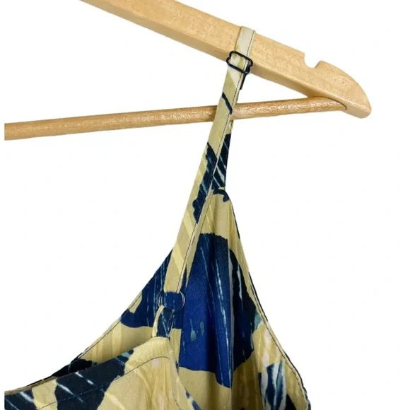 Jam’s World Wood Grove Blue Tan Sleeveless Dress Size Small - Picture 6 of 10